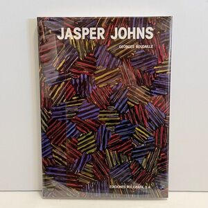 Jasper Johns – Georges Boudaille | Oversized Hardcover Art Monograph Book 1989